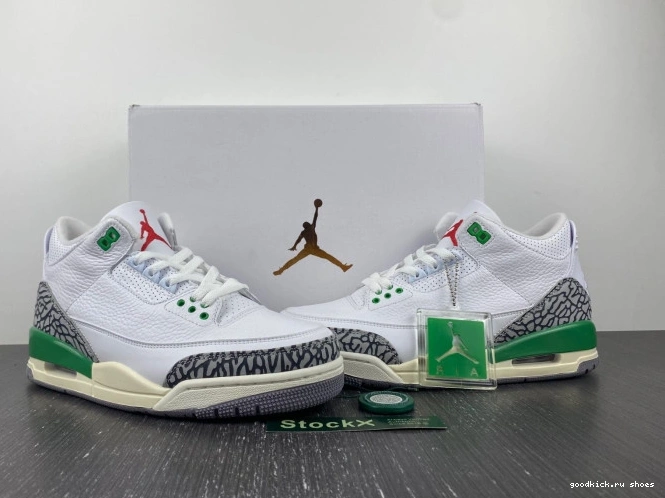 80% Off Sale 3 (W) Jordan Retro CK9246-136 Green Lucky 0701